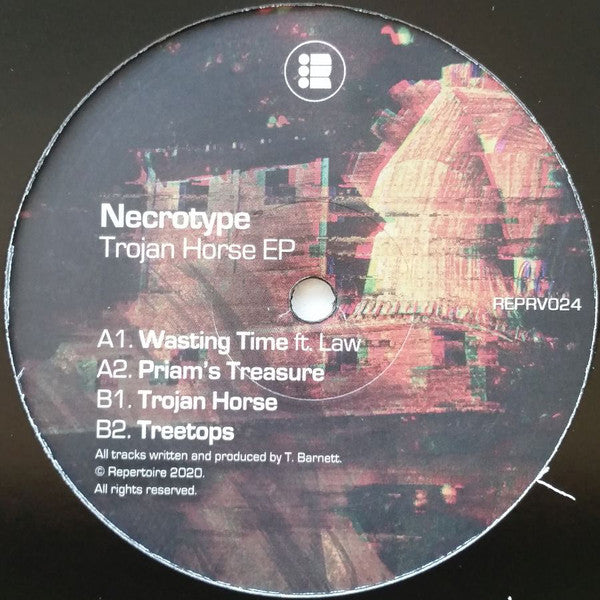 Necrotype : Trojan Horse EP (12", EP)