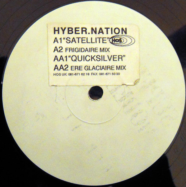 Hyber Nation : Satellite / Quicksilver (12", W/Lbl, Sti)