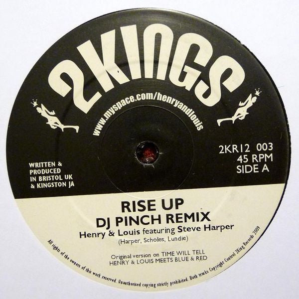 Henry & Louis Featuring Steve Harper : Rise Up (12")