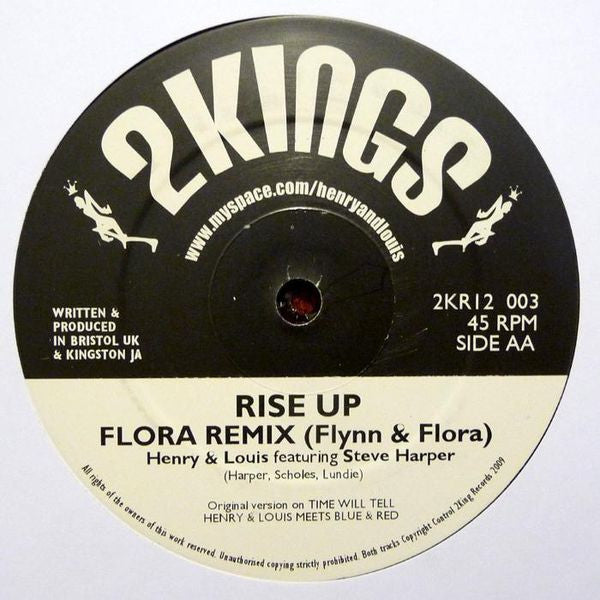 Henry & Louis Featuring Steve Harper : Rise Up (12")