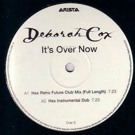 Deborah Cox : It's Over Now (12", Promo)
