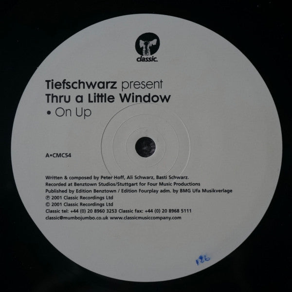 Tiefschwarz : Thru A Little Window (12")