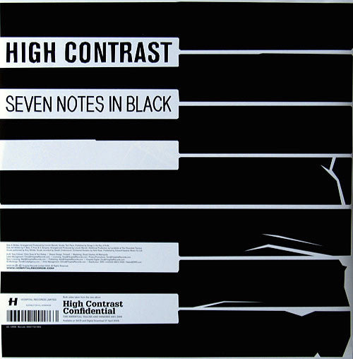 High Contrast : Basement Track (Upstairs Downstairs Remix) / Seven Notes In Black (12")