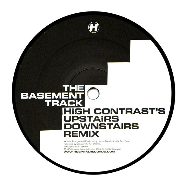 High Contrast : Basement Track (Upstairs Downstairs Remix) / Seven Notes In Black (12")