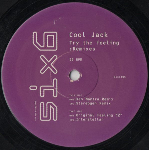 Cool Jack : Try The Feeling : Remixes (12")