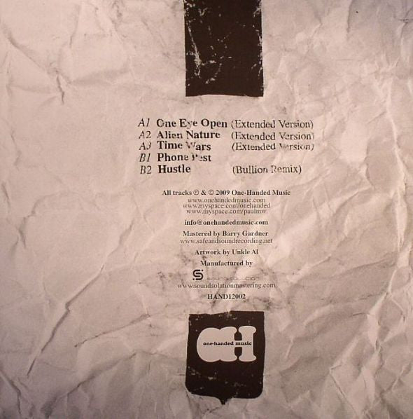 Paul White (4) : One Eye Open (12", EP)