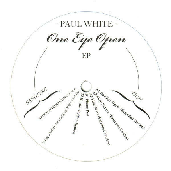 Paul White (4) : One Eye Open (12", EP)