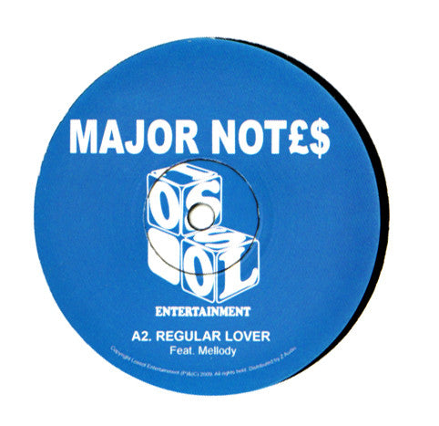 Major Notes : Hooked On You / Regular Lover (12")