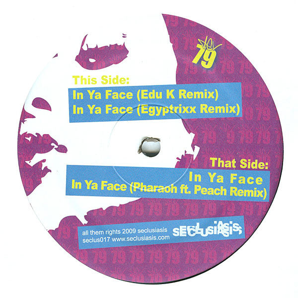Dev79 : In Ya Face (12")