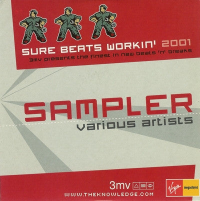 Various : Sure Beats Workin' 2001 3mv Presents The Finest In New Beats 'N' Breaks (CD, Smplr)