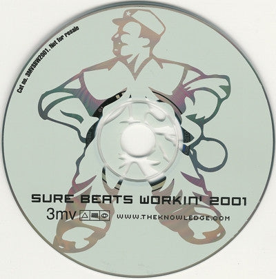 Various : Sure Beats Workin' 2001 3mv Presents The Finest In New Beats 'N' Breaks (CD, Smplr)