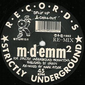 M-D-Emm : Splif Up & Chill Out (Remix) (12", S/Sided, Etch, Ltd)