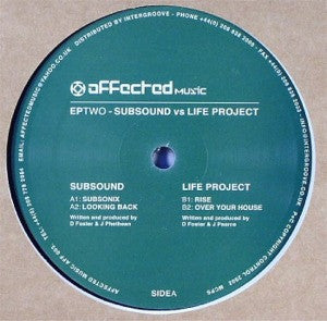 Subsound vs. Life Project : EPtwo - Subsound Vs Life Project (12")