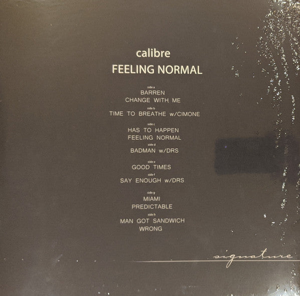 Calibre : Feeling Normal (4x12", Album)