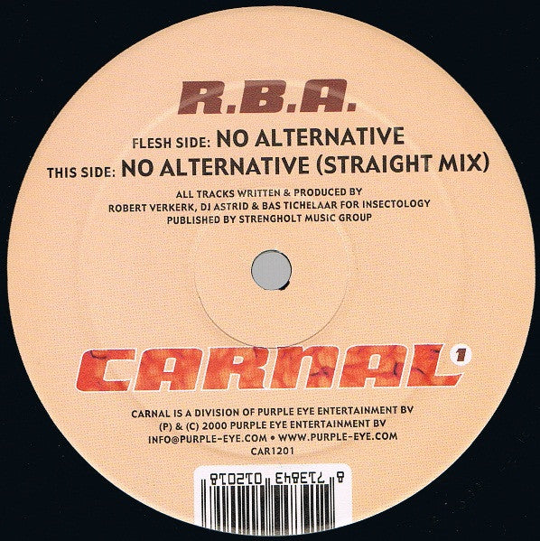 R.B.A. : No Alternative (12")