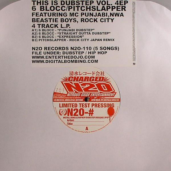 6blocc : This Is Dubstep Vol. 4 (12", Ltd, TP, Gre)