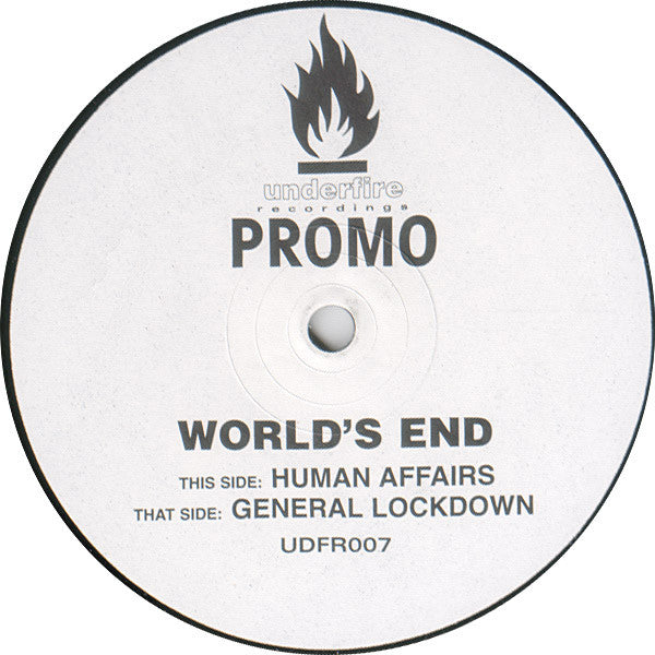 World's End* : General Lockdown / Human Affairs (12", Promo)