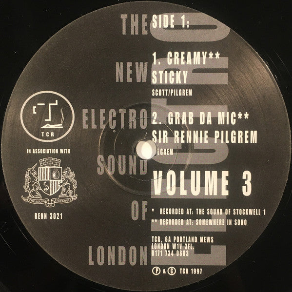 Various : The New Electro Sound Of London Volume 3 (12", EP)