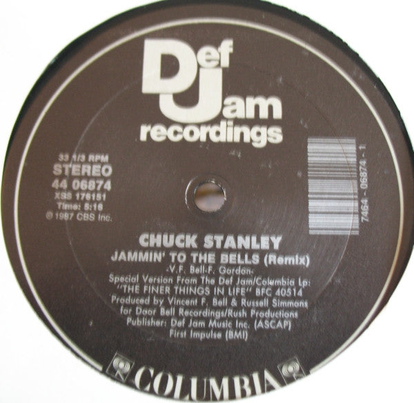 Chuck Stanley : Jammin' To The Bells (Remix) (12")