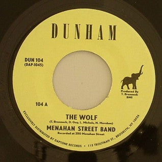 Menahan Street Band : The Wolf (7", Single)