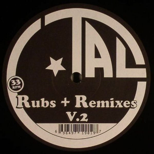 Tal M Klein : Rubs + Remixes V.2 (12", EP)