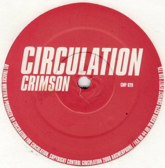 Circulation : Crimson (12")