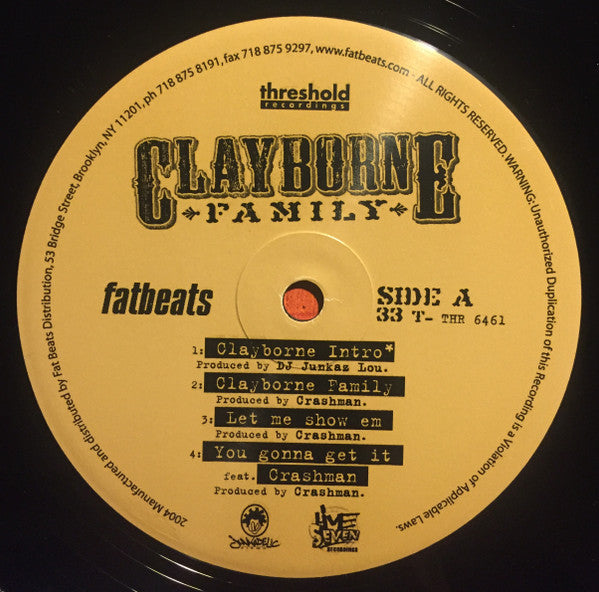 Clayborne Family : Clayborne Family (2xLP)