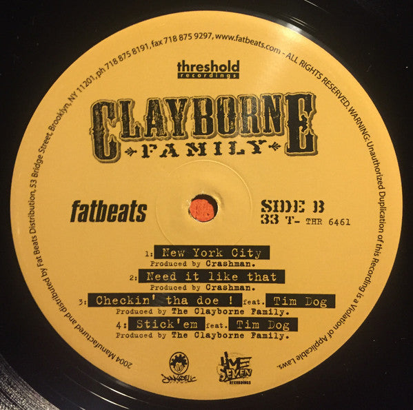 Clayborne Family : Clayborne Family (2xLP)