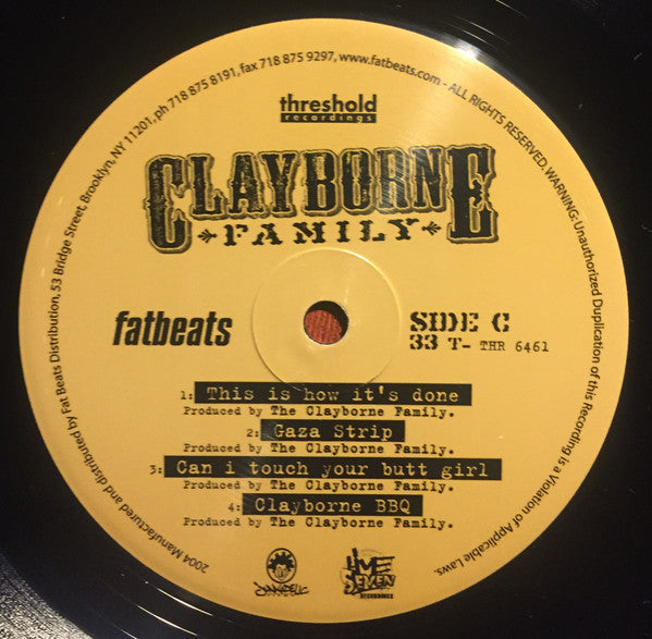 Clayborne Family : Clayborne Family (2xLP)