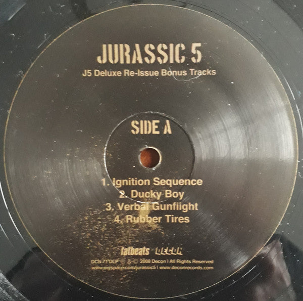 Jurassic 5 : J5 Deluxe Re-Issue Bonus Tracks (2xLP, Comp)