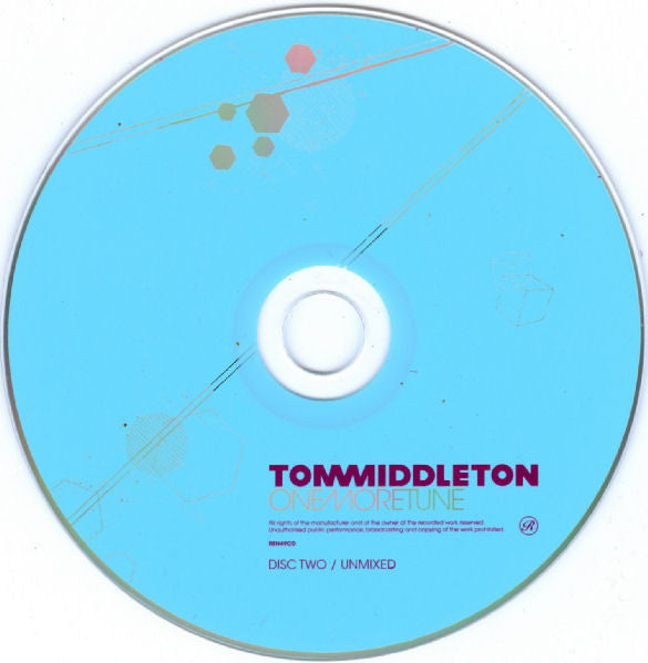 Tom Middleton : One More Tune (CD, Mixed + CD, Comp)