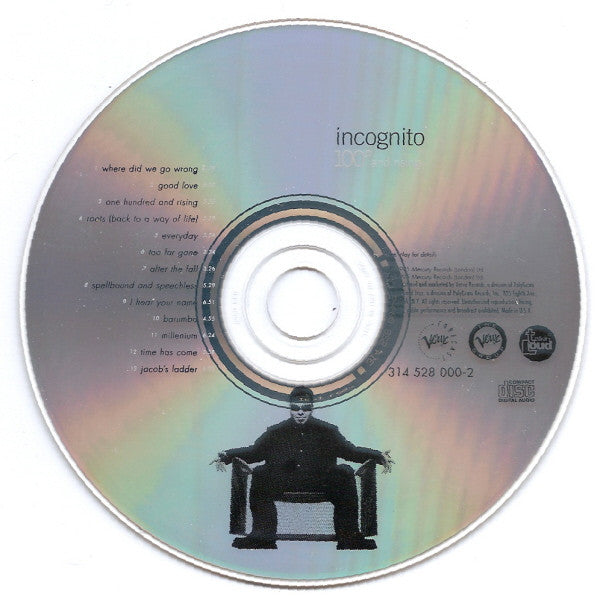 Incognito : 100° And Rising (CD, Album)