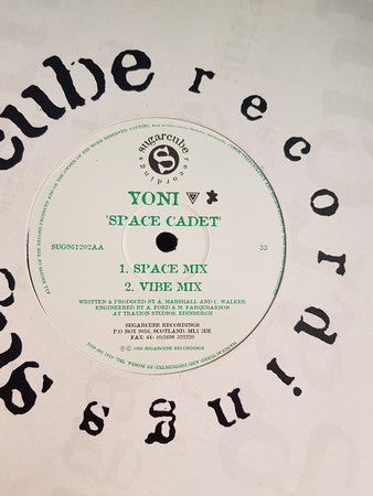 Yoni (11) : Space Cadet (12")