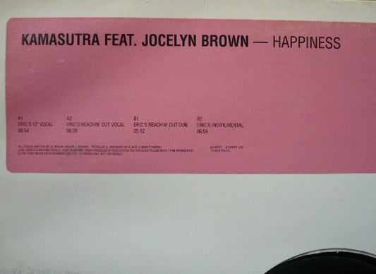 Kamasutra : Happiness (12", Promo)
