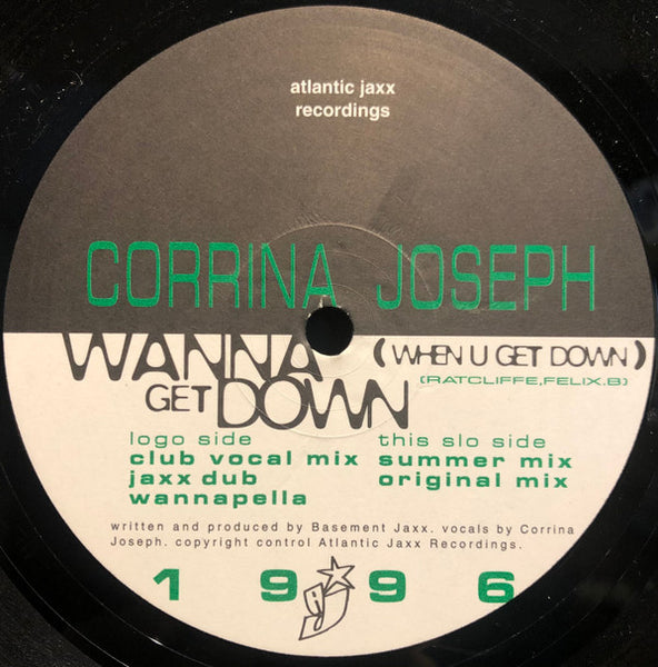 Corrina Joseph : Wanna Get Down (When U Get Down) (12")