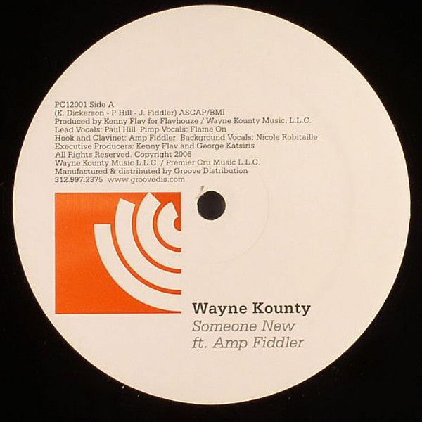 Wayne Kounty Featuring Amp Fiddler : Someone New (12")