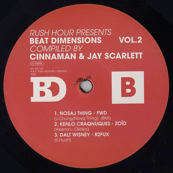 Various : Beat Dimensions Vol.2 EP1 (12", EP)