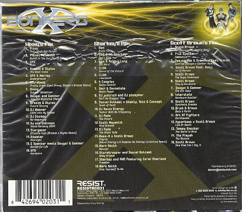 Hixxy ... Sharkey ... Scott Brown : Bonkers X (3xCD, Mixed, RE)