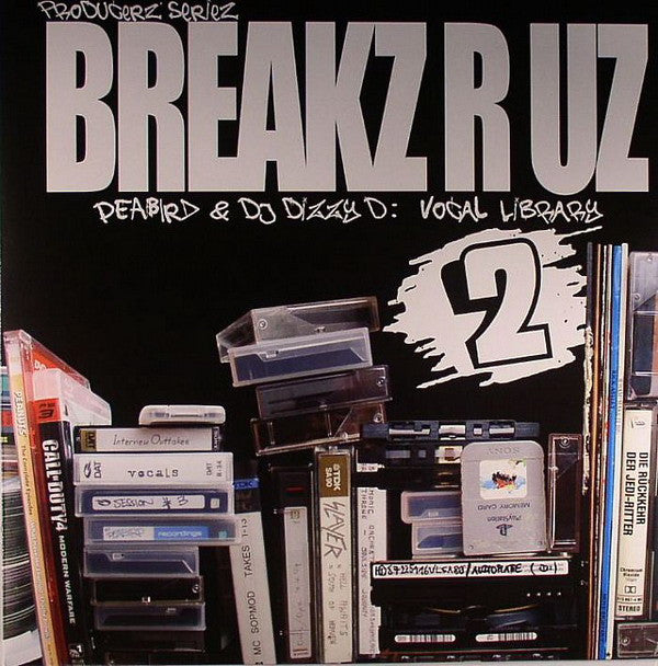 Peabird & DJ Dizzy D : Vocal Library 2 (LP, Ltd)
