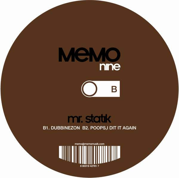 Mr. Statik : The Business Of Getting Down (12")