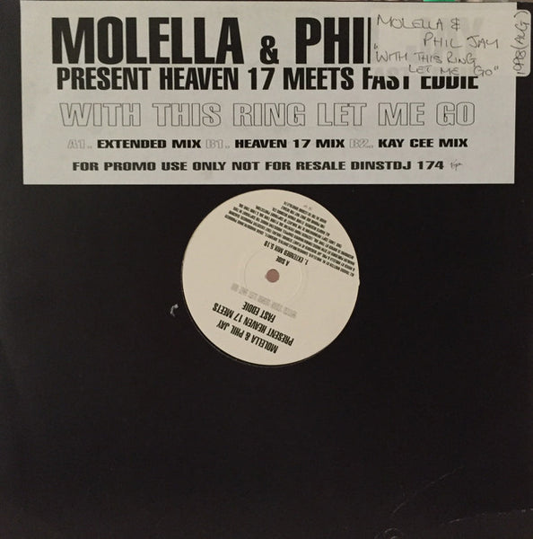 Molella & Phil Jay Present Heaven 17 Meets "Fast" Eddie Smith : With This Ring Let Me Go (12", Promo)