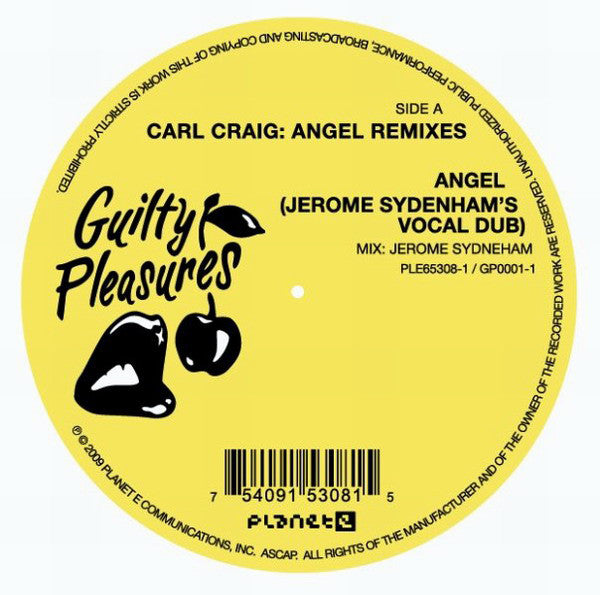 Carl Craig : Angel Remixes (12")