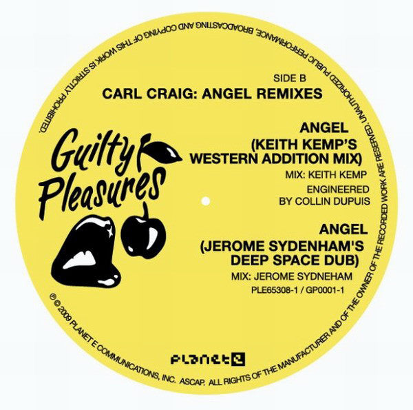 Carl Craig : Angel Remixes (12")