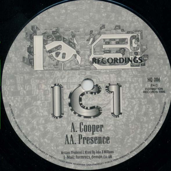 IC1 : Cooper / Presence (12")