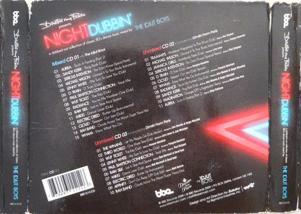 Dimitri From Paris : Night Dubbin' (CD, Mixed + 2xCD, Comp)