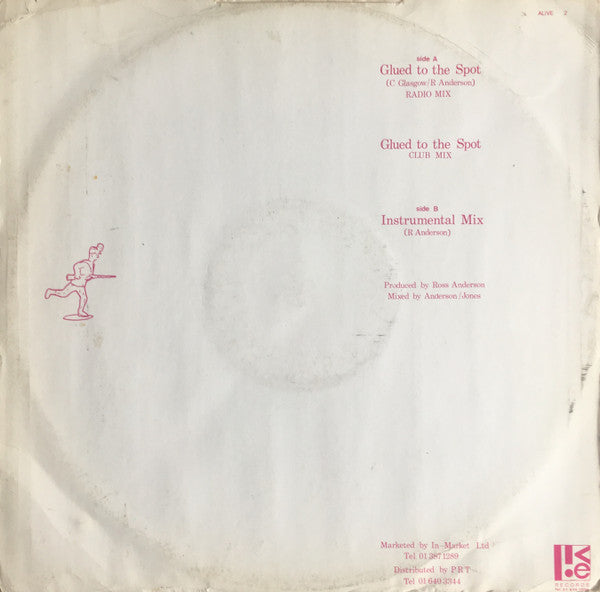 Cheryl Glasgow : Glued To The Spot (12", Single)