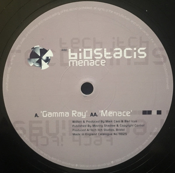 Biostacis : Gamma Ray / Menace (12")