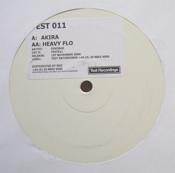 Eskobar : Heavy Flo / Akira (12", Promo, W/Lbl, Sti)
