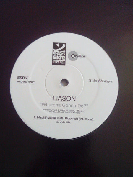 Liason : Whatcha Gonna Do? (12", Promo)