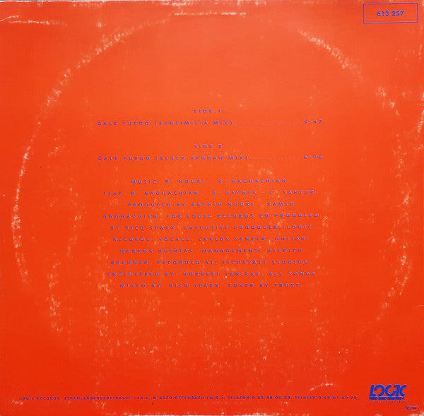 Smoking For Fun : Dale Fuego (12")